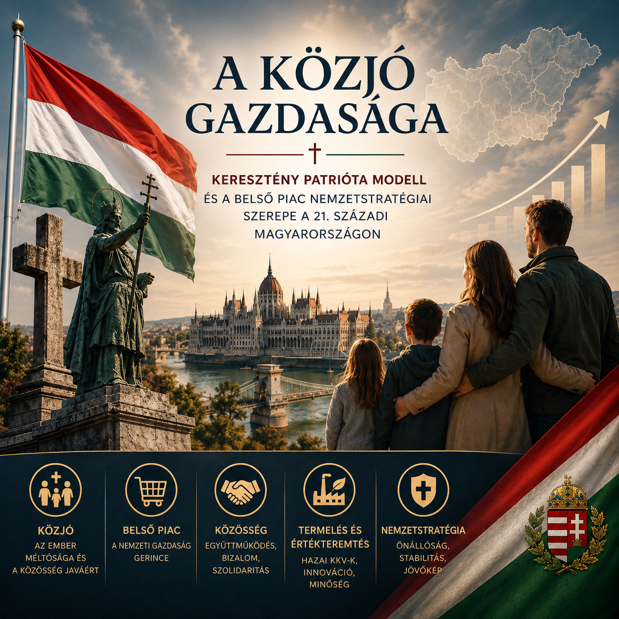 A közjó gazdasága – keresztény patrióta modell és a belső piac nemzetstratégiai szerepe a 21. századi Magyarországon