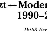 Poszt #arrow# Modern mérlegen 1990–2010
