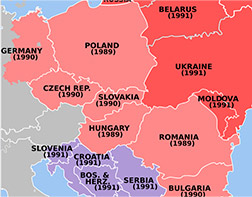 Átmenetek a kommunizmus- szocializmusból a demokráciába Kelet- és Közép-Európában